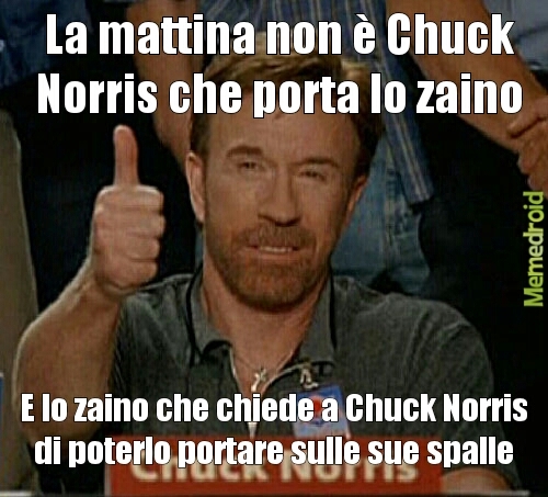 Chuck Norris approva - meme