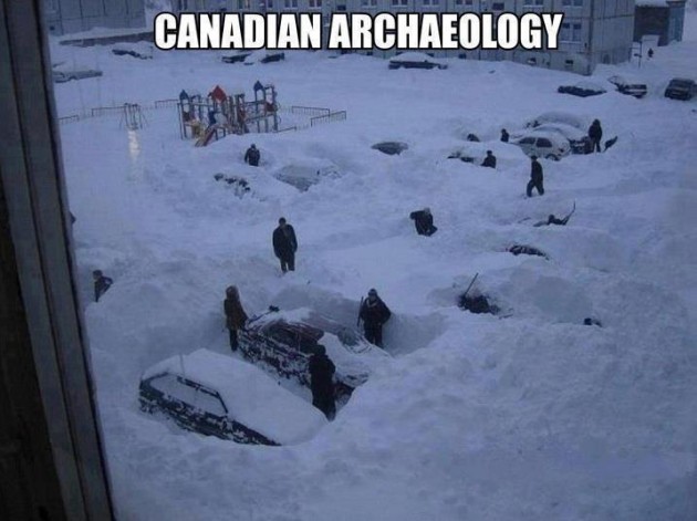 Canadian archaeology - meme