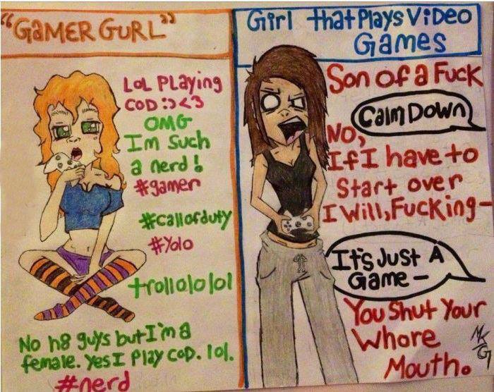 Gamer Girl - meme