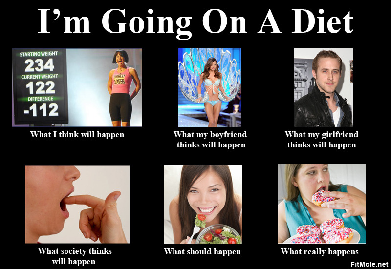 f*ck diets - meme