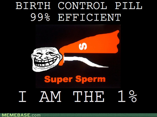 Troll sperm wins again - meme