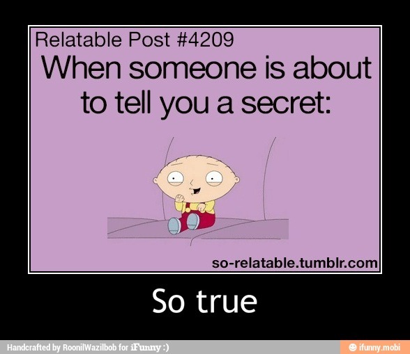Secret  ?_? - meme