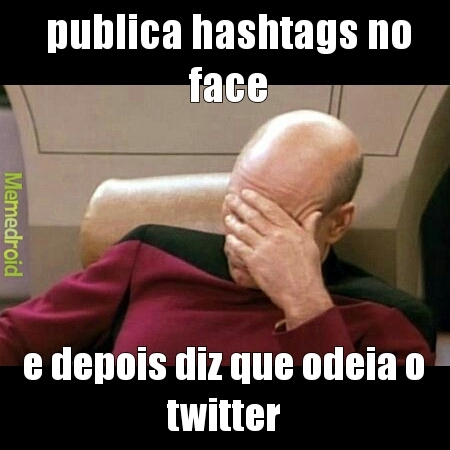 hashtags no face - meme
