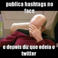 hashtags no face