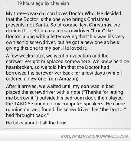 Right in the feels. These people know how to parents - meme