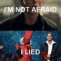 Eminem has the best poker face