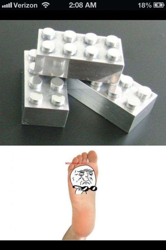 Mother of Legos.  - meme