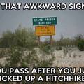 o.o never picking up hitchhikers