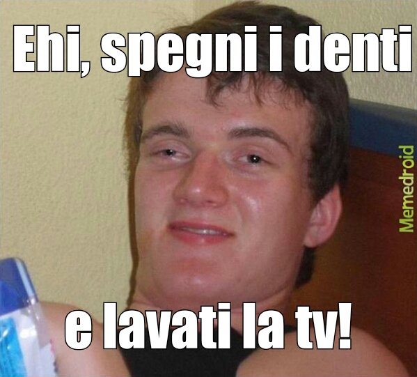 Tv Denti - meme