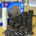one cookie a day