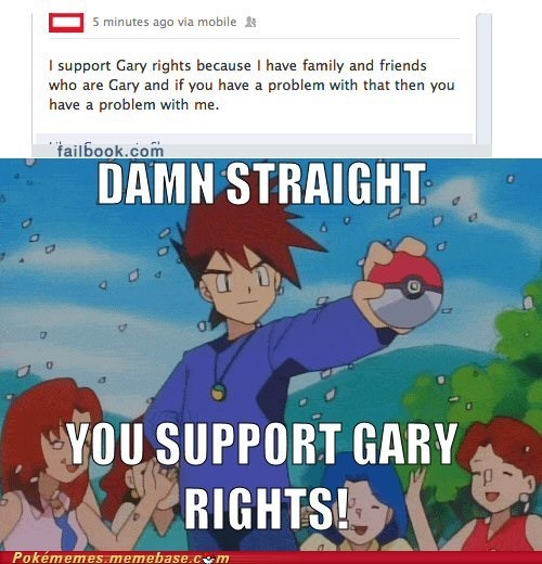 yes gary rights - meme