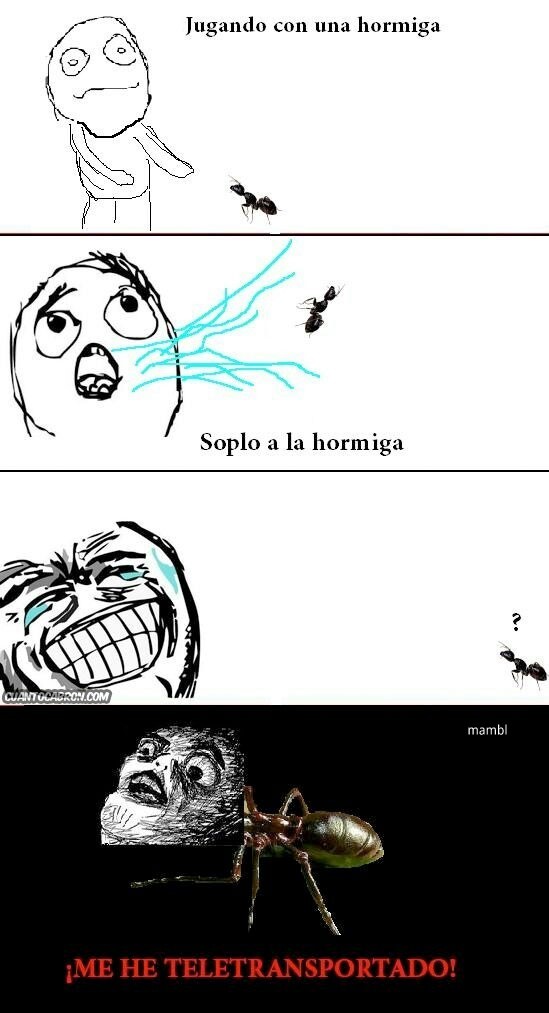 Como matar a una hormiga :D - Meme by luizitho69 :) Memedroid