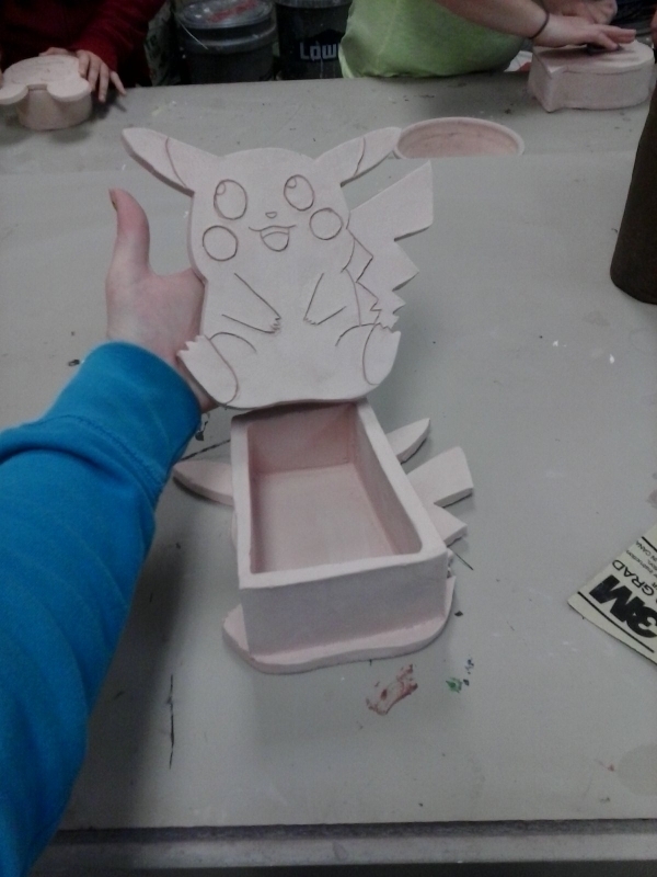 So I made this box in pottery class... - meme