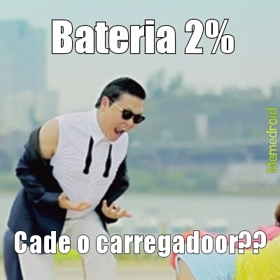 Bateria 2% - meme