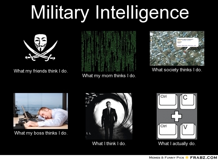 Military Intel - meme