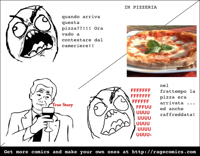 In pizzeria by Francescotito - meme