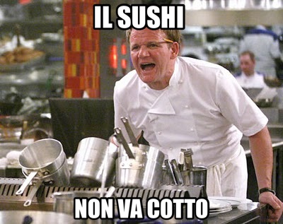Sushi cotto - meme