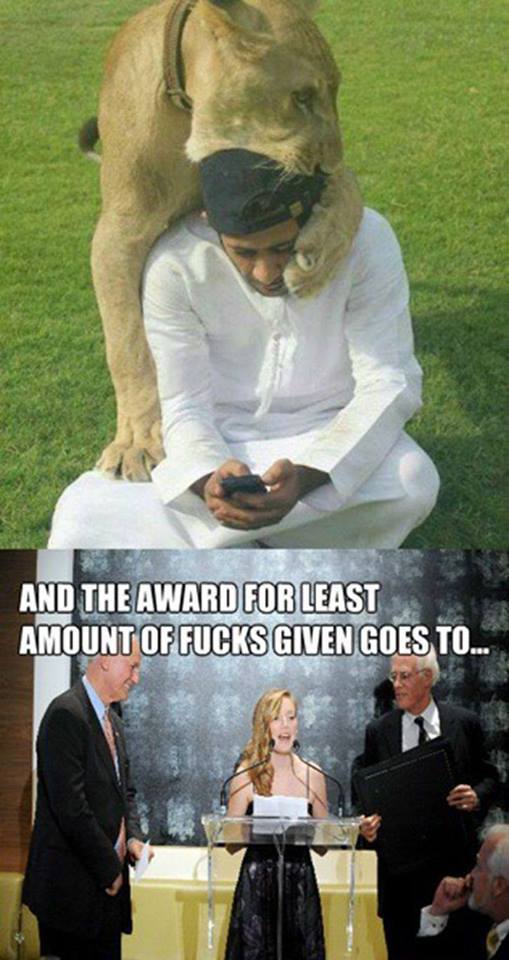 not a single fuk was given #1 - meme