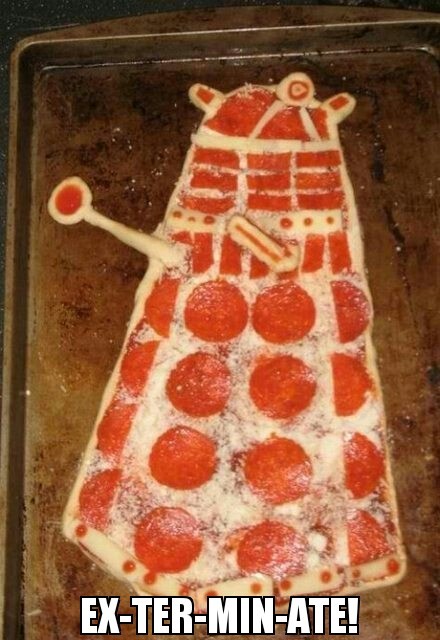 Dalek Pizza - meme