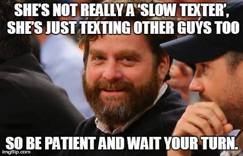 slow texters meme