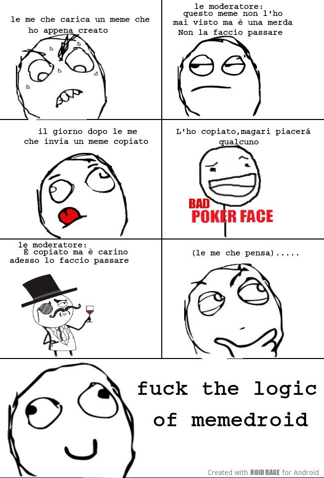fuck the logic - meme