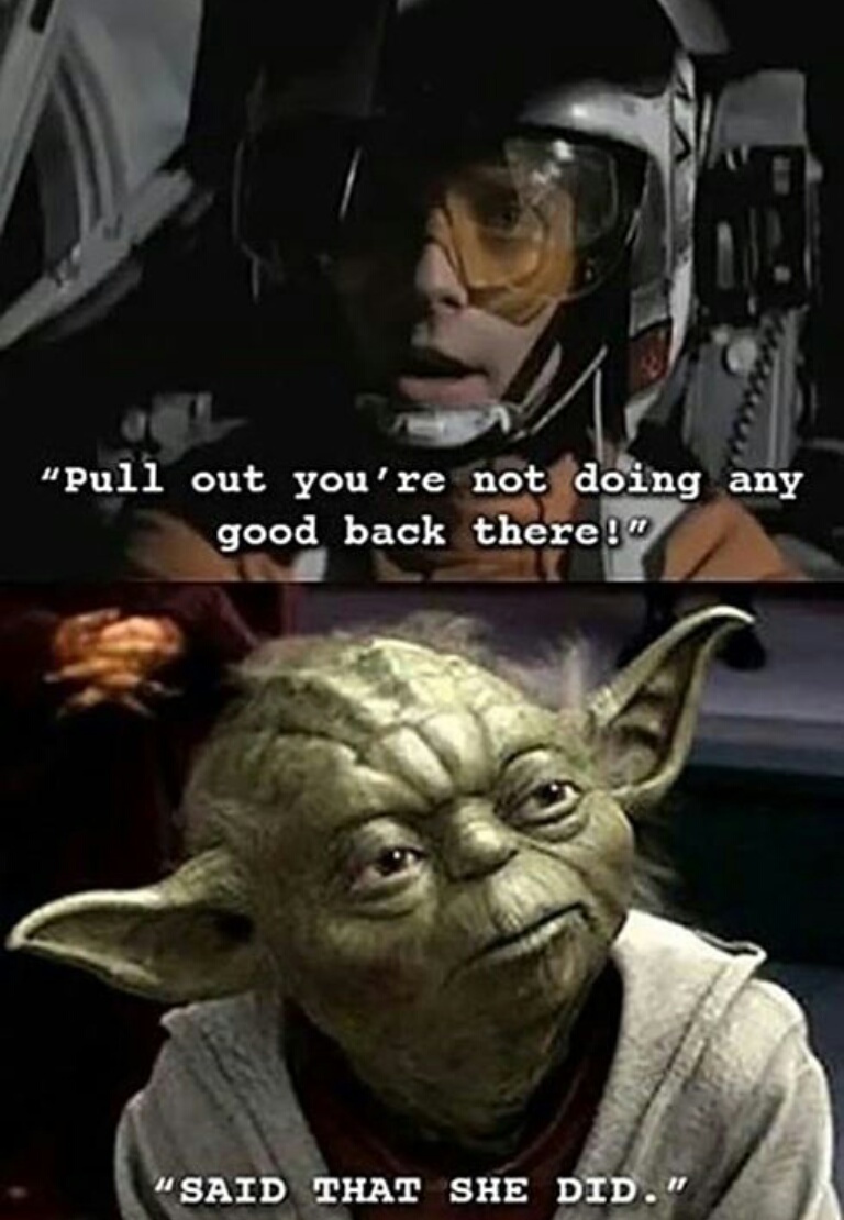 Yoda's intelligence level: unmatchable - meme