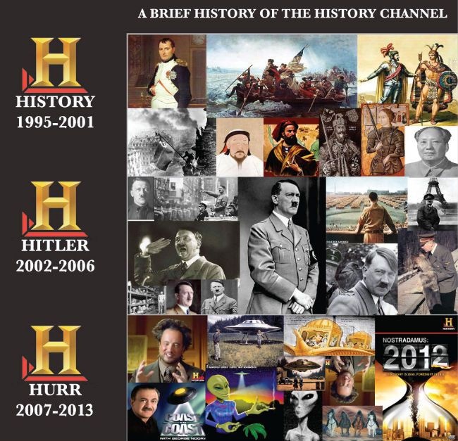 still live the history channel tho - meme