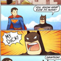 omg supermans face XD