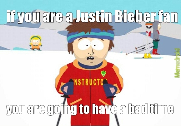 this is to all the people who hate Justin Bieber - meme