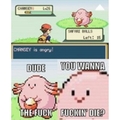 chansey has anger problems