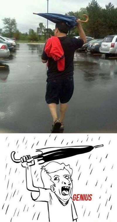 Parapluie - meme