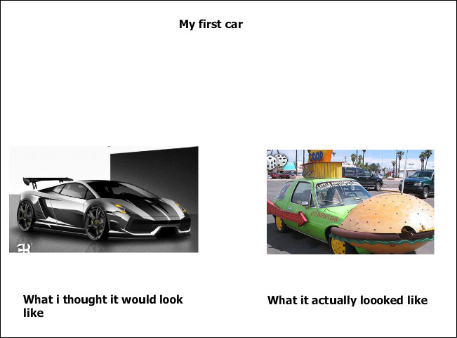 first car - meme