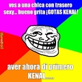 trollear chicas xD