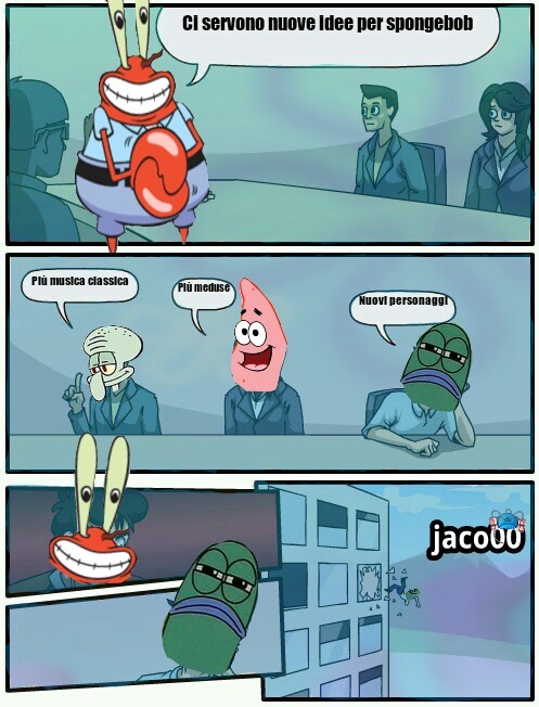 Idee per il nuovo Spongebob - meme
