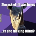 rhino isn't only thing that's horny