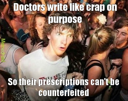 Its true, says the doctor. - meme