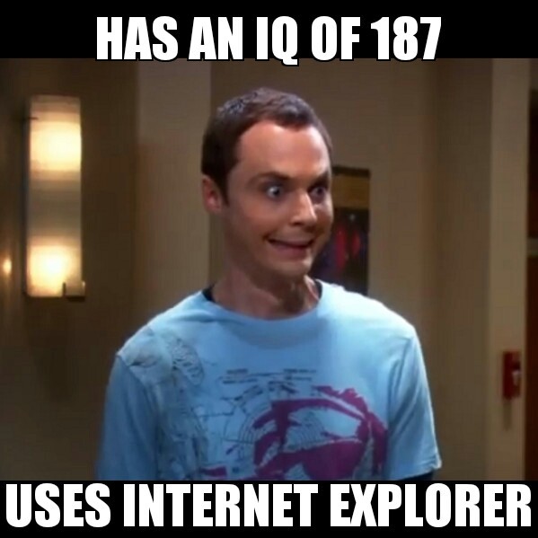 Scumbag Sheldon - meme