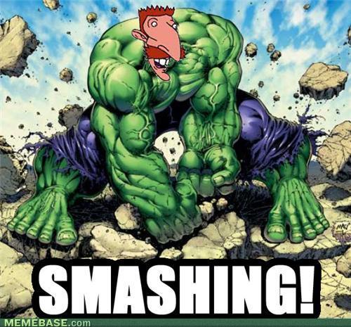 Hulk Smashing - meme