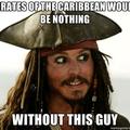 Jack Sparrow is the best of pirate movies