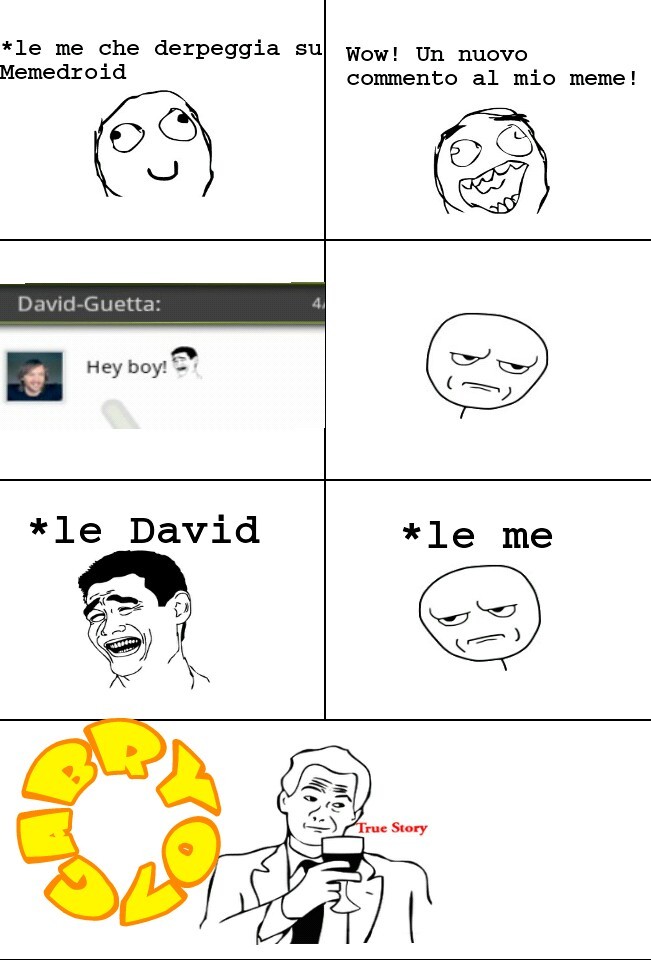 Le David fake! - meme