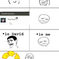 Le David fake!