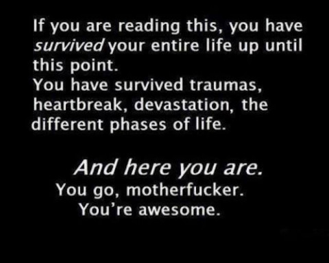 You are awesome, keep going! :D - meme
