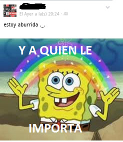 bob esponja a nadie le importa meme