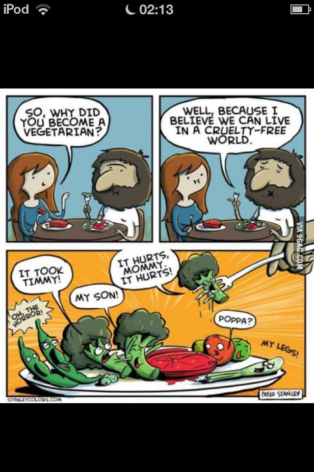 The poor broccoli - meme