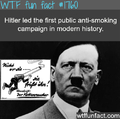 Hitler says no smoking!!! No no no no!