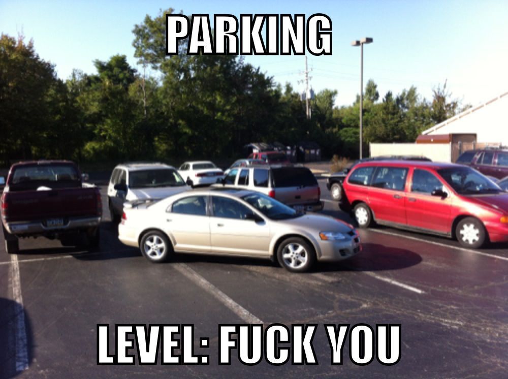 Parking level - meme