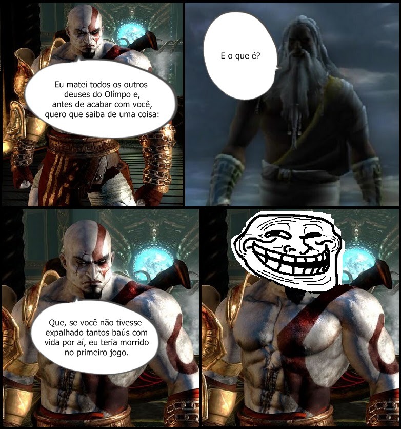 Respondendo a @murilosalva #meme #memes #godofwarkratos #zeus #godofwa