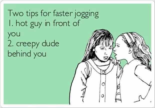 jogging tips - meme