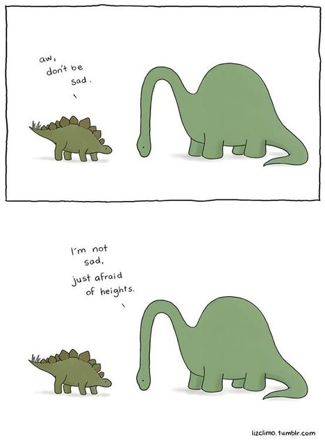 Poor dinosaur ): - meme
