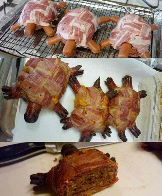 Mother of all bacon turtles - meme